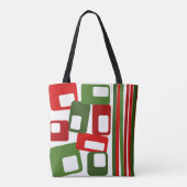 Tote Bag Lignes et rectangles (Dos)