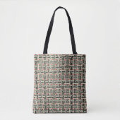 Tote Bag Lignes géométriques motif (Devant)