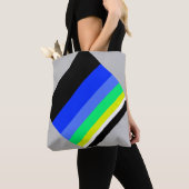 Tote Bag Lignes sombres (De près)