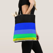 Tote Bag Lignes sombres (De près)