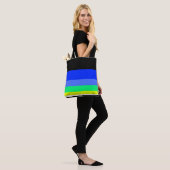 Tote Bag Lignes sombres (Sur le modèle)