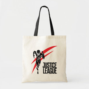 Tote Bag Ligue de Justice Flash Running Noir Pop Art