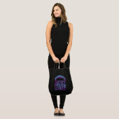 Tote Bag Ligue de Justice | Justice League City Silhouette (Devant (modèle))