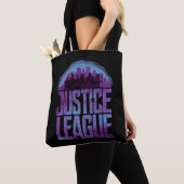 Tote Bag Ligue de Justice | Justice League City Silhouette (De près)