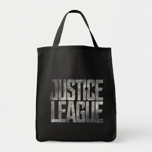 Tote Bag Ligue de Justice | Logo métallique de la Ligue de  (Devant)