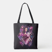 Tote Bag Ligue de Justice | Panneaux de groupe galactique d (Dos)