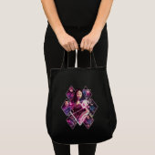 Tote Bag Ligue de Justice | Panneaux de groupe galactique d (Devant (produit))