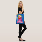 Tote Bag Ligue de Justice | Retro Group & Logo Pop Art (Sur le modèle)