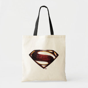 Tote Bag Ligue de Justice Symbole de superman métallique
