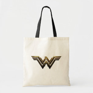 Tote Bag Ligue de Justice   Symbole métallurgique Wonder Wo