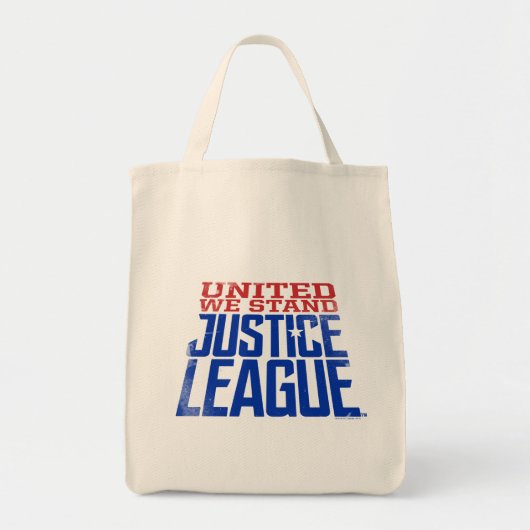 Tote Bag Ligue de Justice | United We Stand Graphic (Devant)
