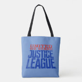 Tote Bag Ligue de Justice | United We Stand Graphic (Dos)