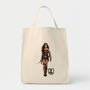 Tote Bag Ligue de Justice Wonder Woman Sur Le Champ De Ba
