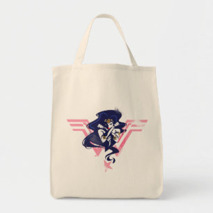 Tote Bag Ligue de Justice   Wonder Woman & Symbol Pop Art