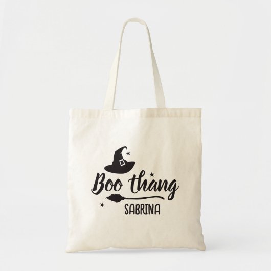 Tote Bag Lil Boo Thang, Casquette De Sorcière Maléfique, Ch (Devant)