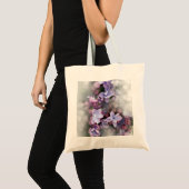 Tote Bag Lilac fleurit (Devant (produit))