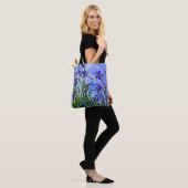 Tote Bag Lilac Irises par Claude Monet, (Sur le modèle)