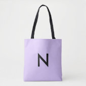 Tote Bag Lilac Monogram Élégant Plutôt Moderne Et Élégant (Devant)