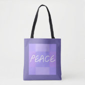 Tote Bag Lilac Peace (Devant)