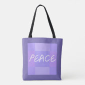 Tote Bag Lilac Peace (Dos)