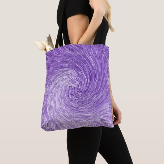 Tote Bag Lilac tourbillon....... (De près)