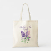 Tote Bag Lilas Aquarelle Belle-Mère Mariage (Dos)