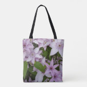Tote Bag lilas, clematis, belle, fleur, fleur lilas, (Dos)