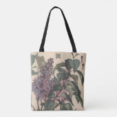 Tote Bag Lilas par Eugène Grasset (Dos)
