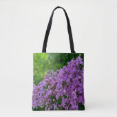 Tote Bag Lilas violet romantique élégant violet photo flora (Devant)