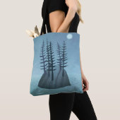 Tote Bag L'île dans l'art océanique (De près)