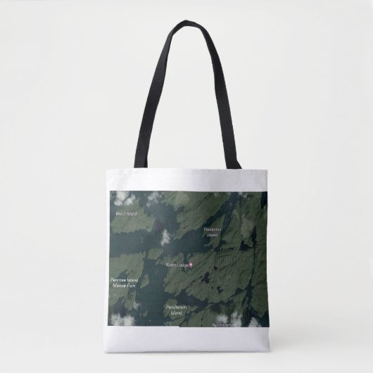 Tote Bag L'île de Pendletwin (Devant)