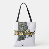 Tote Bag L'île Rhode (Dos)