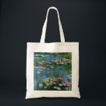 Tote Bag Lillies d'eau par Monet<br><div class="desc">Lillies d'eau de Monet</div>