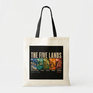 Tote Bag L'illustration des Cinq Terres Cinque Terre Italie