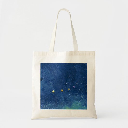 Tote Bag L'illustration du ciel étoilé (Devant)