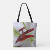 Tote Bag Lily blanche, fleur. (Dos)