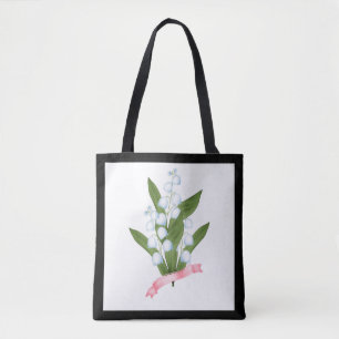 Tote Bag Lily de la vallée