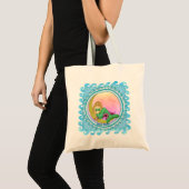 Tote Bag Lily Moon Mermaid  (Devant (produit))