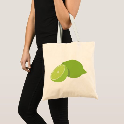Tote Bag Lime (Devant (produit))