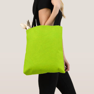 Tote Bag Lime vert Abstrait