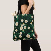 Tote Bag L'imitation du dessin d'enfant brodé. (De près)
