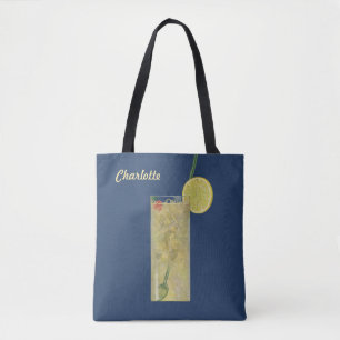 Tote Bag Limonade ou soda aux fruits vintage, boissons