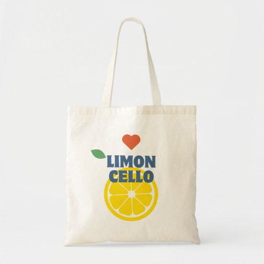 Tote Bag Limoncello citron moderne Favoriser la merche cade (Devant)