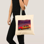 Tote Bag LIN55 Woody.tif rouge (Devant (produit))