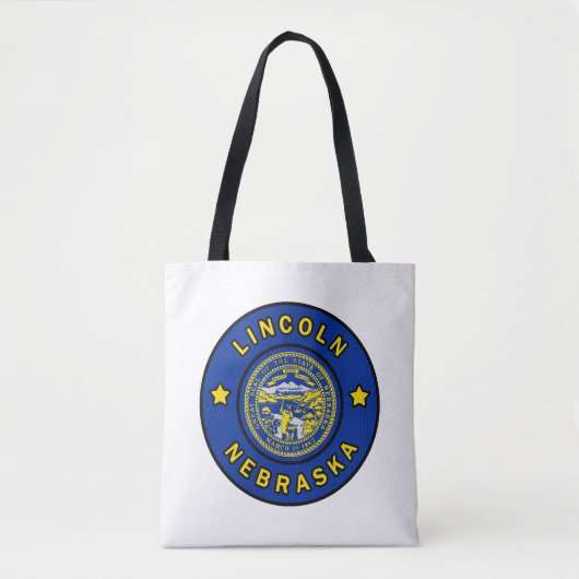 Tote Bag Lincoln Nebraska (Devant)