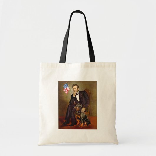 Tote Bag Lincoln - Rottweiler (Devant)