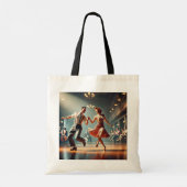 Tote Bag Lindy Hop Dancing Couple (Dos)