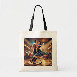 Tote Bag Lindy Hop Swing Couple