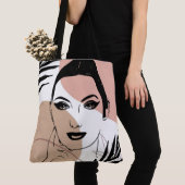 Tote Bag LIne Art Boho (De près)