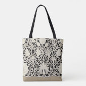 Tote Bag Linge de dentelle mariage blanc classique jolie (Dos)